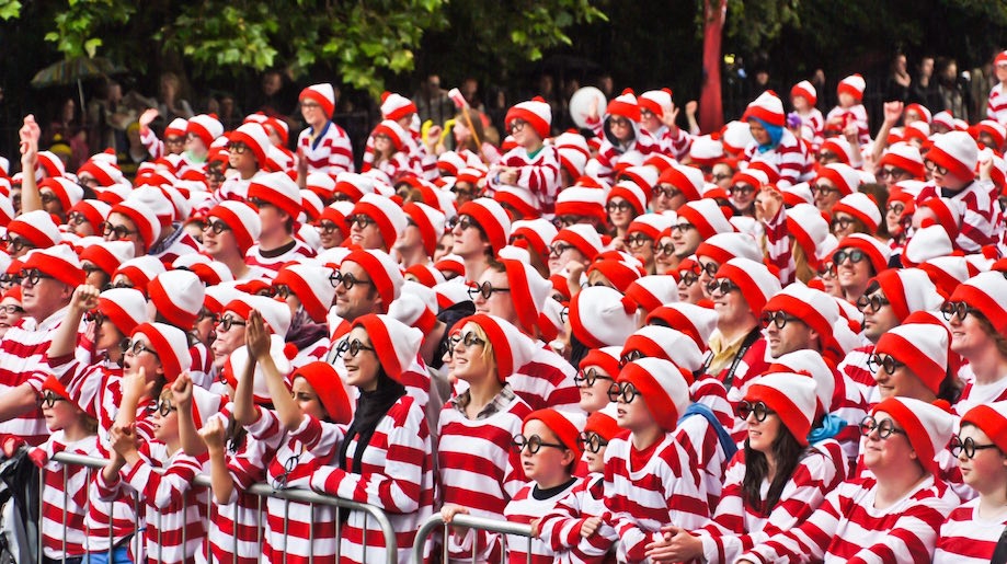 If you look \*really\* hard, can you find me? Probably not ... I wasn't there.